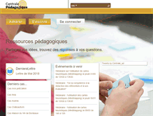 Tablet Screenshot of centrale-iut.net